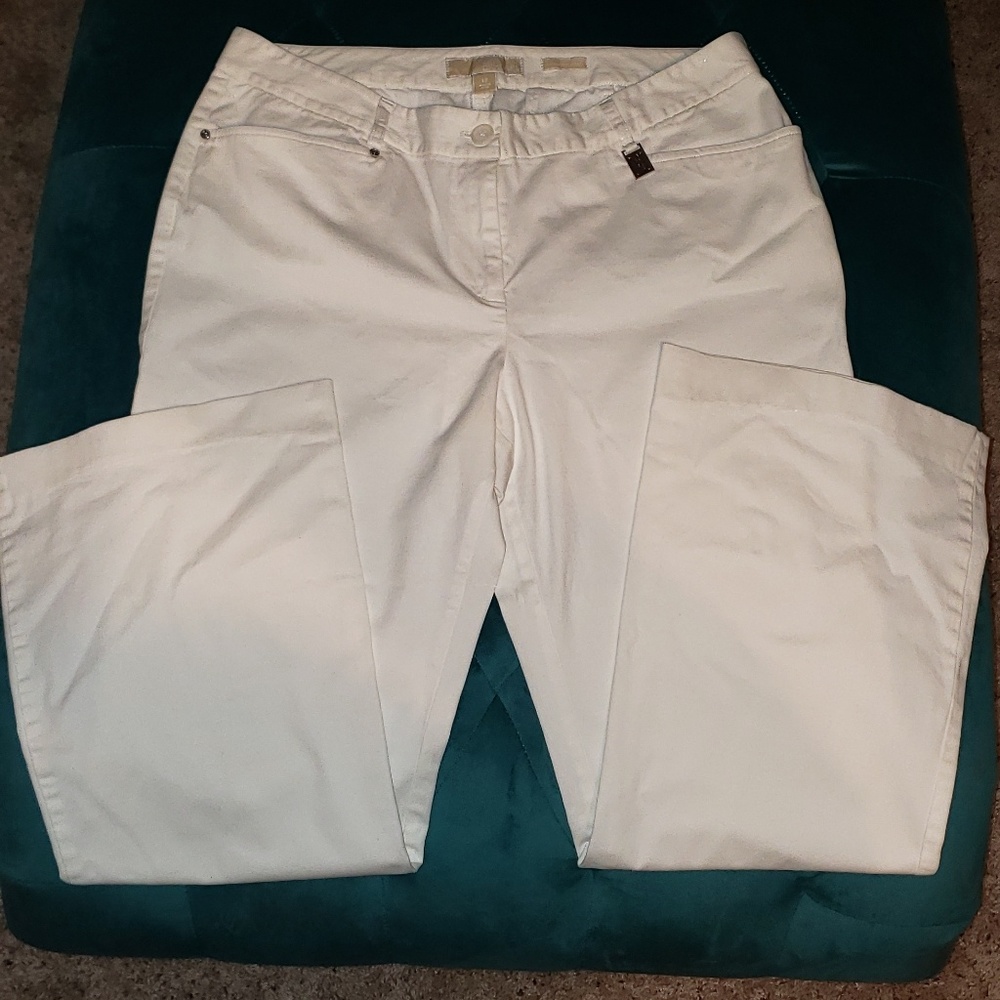 Michael Kors white slacks